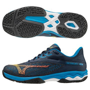 Mizuno Tennis Shoes Wave Exceed Tour Light LIGHT 2 Wide OC MIZUNO Clay Sand Artificial Grass Court 61GB2318 Wide Men's Unisex Women's Junior