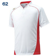 Mizuno Baseball Baseball Shirt Half Button Small Collar Top Up Shirt MIZUNO Softball 12JC6L11