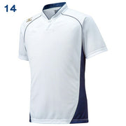 Mizuno Baseball Baseball Shirt Half Button Small Collar Top Up Shirt MIZUNO Softball 12JC6L11