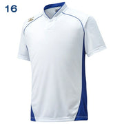 Mizuno Baseball Baseball Shirt Half Button Small Collar Top Up Shirt MIZUNO Softball 12JC6L11