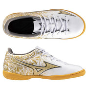 Immediate shipping Mizuno Futsal Shoes Junior Alpha ホア Select SELECT Jr. IN MIZUNO Wide Futsal P1GG246550