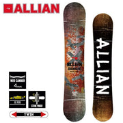 ALLIAN Snowboard Board DAMEGE Damage 150 2021/22 ALLIAN Snowboard