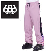 686 Snowboard Wear Pants WATERPROOF TRACK Pants Dusty Mauve 23/24 Six Eight Six Rokuhachiroku Bottom