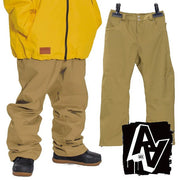 Double A AA Snowboard Wear 717 Pants Beige 22-23 Pants