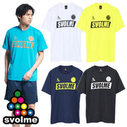 Svolme plastic shirt short sleeve logo plastic T-shirt svolme futsal soccer wear