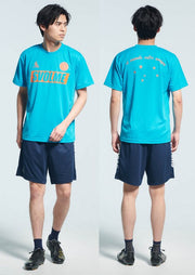 Svolme plastic shirt short sleeve logo plastic T-shirt svolme futsal soccer wear