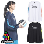 Svolme Plastic Shirt Long Sleeve SIMPLE Long Pla T svolme Futsal Soccer Wear