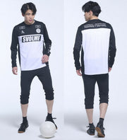 Suborume Plastic Shirt Long Sleeve T-shirt svolme Futsal Soccer Wear