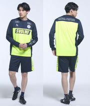 Suborume Plastic Shirt Long Sleeve T-shirt svolme Futsal Soccer Wear