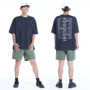 Plastic shirt T-shirt short sleeve field plastic T SDG svolme futsal soccer wear