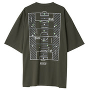 Plastic shirt T-shirt short sleeve field plastic T SDG svolme futsal soccer wear