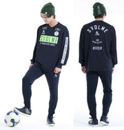 Plastic shirt T-shirt plastic T long sleeve svolme futsal soccer wear men's