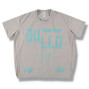 SULLO half piste top and bottom set plastic shirt plastic pan stretch DUCKTAIL TEE WALK ABOUT SHORTS futsal soccer wear