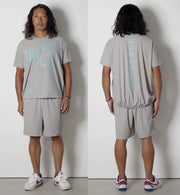 SULLO half piste top and bottom set plastic shirt plastic pan stretch DUCKTAIL TEE WALK ABOUT SHORTS futsal soccer wear