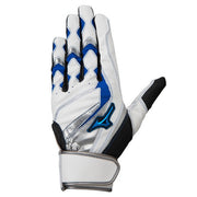 Baseball Gloves Batting Gloves For Hitting Both Hands Will Drive Blue MIZUNO Batter