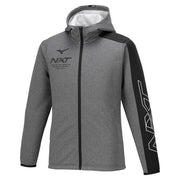 Sweatshirt hoodie top and bottom set brushed lining NXT MIZUNO sportswear