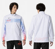 Windbreaker top and bottom set warmer NXT heating breath thermo brushed lining MIZUNO