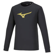 MIZUNO T-shirt Long Sleeve Top Sportswear 32JAA157 Men's Unisex Junior