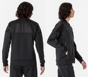 MIZUNO Sweat Jacket, Stretch Full Zip Top, Unisex, Men's