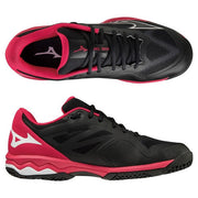 Mizuno Tennis Shoes Wave Exceed Light WIDE OC Clay Sand Containing Artificial Grass Court Wide Wide MIZUNO 61GB211763