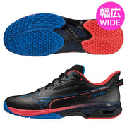 Mizuno Tennis Shoes Wave Exceed 5 WIDE OC Clay Sand-filled Artificial Turf Court Wide Wide MIZUNO 61GB231310