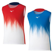 Mizuno game shirt sleeveless top MIZUNO tennis soft tennis badminton wear