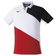 MIZUNO Game Shirt Uniform Short Sleeve Top Tennis Soft Tennis Badminton Wear
