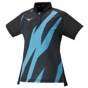 MIZUNO Women's Game Shirt Uniform Short Sleeve Top Tennis Soft Tennis Badminton Wear
