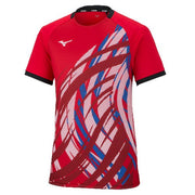 Mizuno Game Shirt Uniform Short Sleeve Top MIZUNO Tennis Soft Tennis Badminton Wear