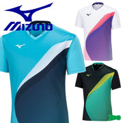 MIZUNO Game Shirt Uniform Short Sleeve Top Tennis Soft Tennis Badminton Wear Men's