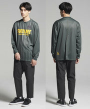 Svolme Plastic Shirt Long Sleeve NT STRIPE FB Long Shirt svolme Futsal Soccer Wear