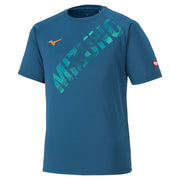 MIZUNO Table Tennis Uniform T-shirt Short Sleeve Top Game Shirt Wear