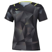MIZUNO Table Tennis Women's Uniform Short Sleeve Top Game Shirt Wear
