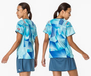 MIZUNO Table Tennis Women's Uniform Short Sleeve Top Game Shirt Wear
