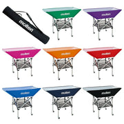 Molten Ball Basket Flat Low Profile Foldable with Carrying Case Indoor Molten Basket