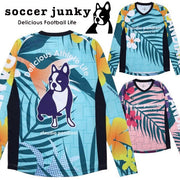 Plastic shirt long sleeve top Nanafuun?! +4 soccer Junky futsal soccer wear