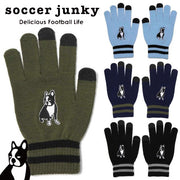 Knit gloves Nobinobi Compatible with smartphones Touch +2 soccer Junky Futsal Soccer wear