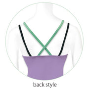 SASAKI rhythmic gymnastics camisole top with cup pocket limited model wear