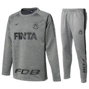 Finta Sweat Top and Bottom Set Round Neck Stretch FINTA Futsal Soccer Wear