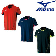 MIZUNO table tennis uniform short-sleeved shirt game Table Tennis wear