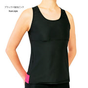 SASAKI Y back top (loose FIT, with cup pocket) [rhythmic gymnastics wear/rhythmic gymnastics equipment]