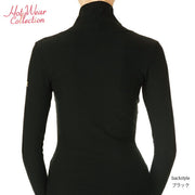 SASAKI HOT high neck top (brushed back)/hotware collection [rhythmic gymnastics wear/rhythmic gymnastics equipment]