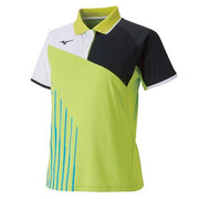 MIZUNO Ladies short-sleeved shirt game uniforms tennis soft tennis badminton wear