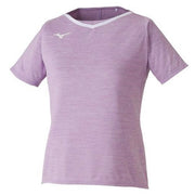 MIZUNO Ladies short-sleeved shirt game uniforms tennis soft tennis badminton wear