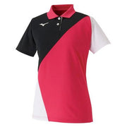 MIZUNO Ladies short-sleeved shirt game uniforms tennis soft tennis badminton wear