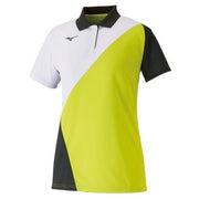 MIZUNO Ladies short-sleeved shirt game uniforms tennis soft tennis badminton wear