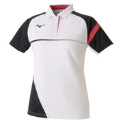 MIZUNO Ladies short-sleeved shirt game uniforms tennis soft tennis badminton wear