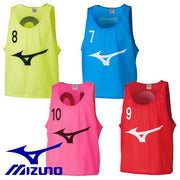 MIZUNO Junior bibs set of 10 numbers entering soccer futsal Hardware