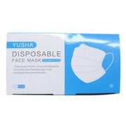 Ship immediately mask 50 pieces per box disposable anti-virus non-woven three-layer structure pollen prevention