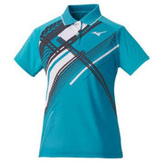 MIZUNO Ladies short-sleeved shirt game uniforms tennis soft tennis badminton wear